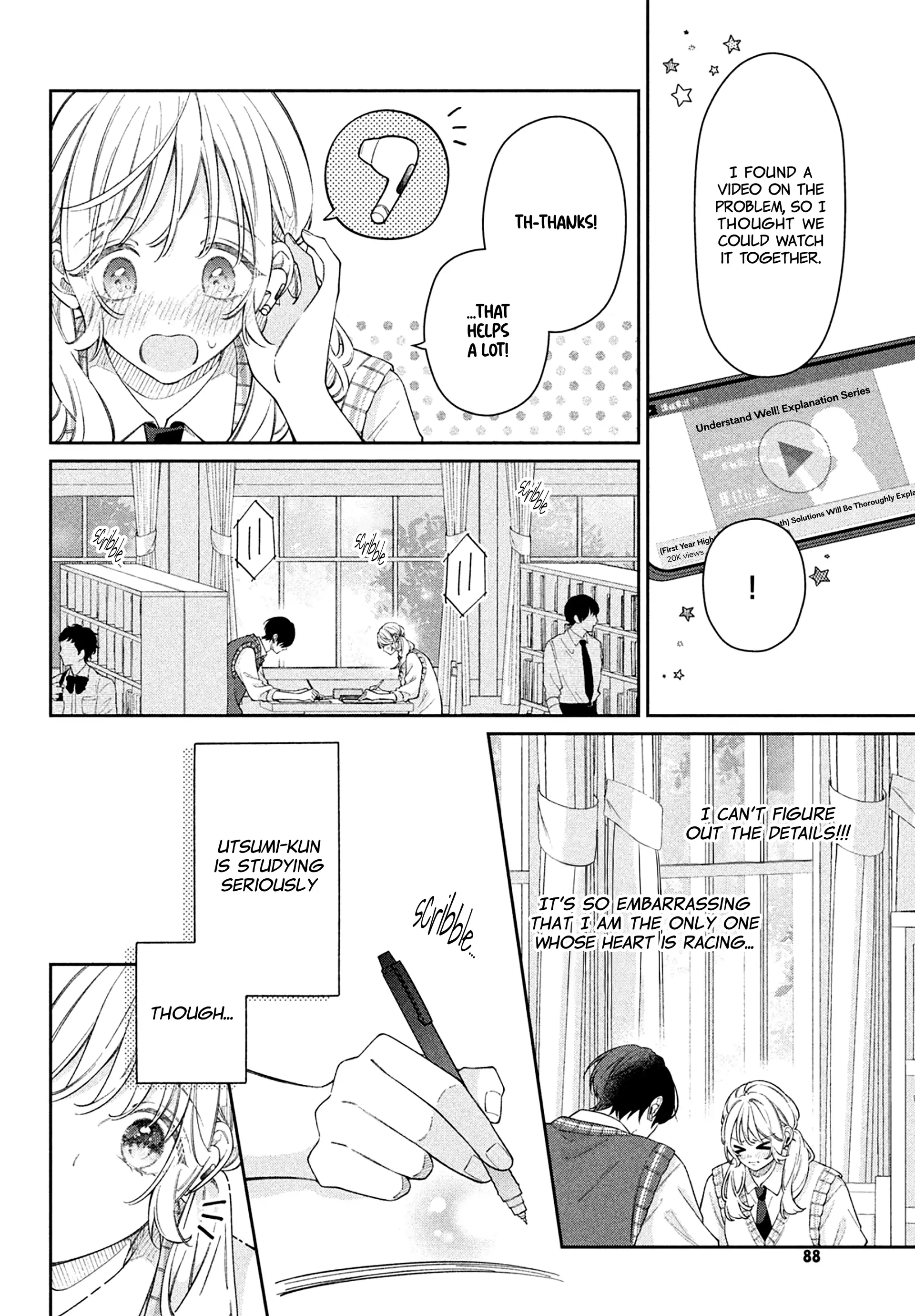 Utsumi-kun no Koi no Uta Chapter 12 - page 13