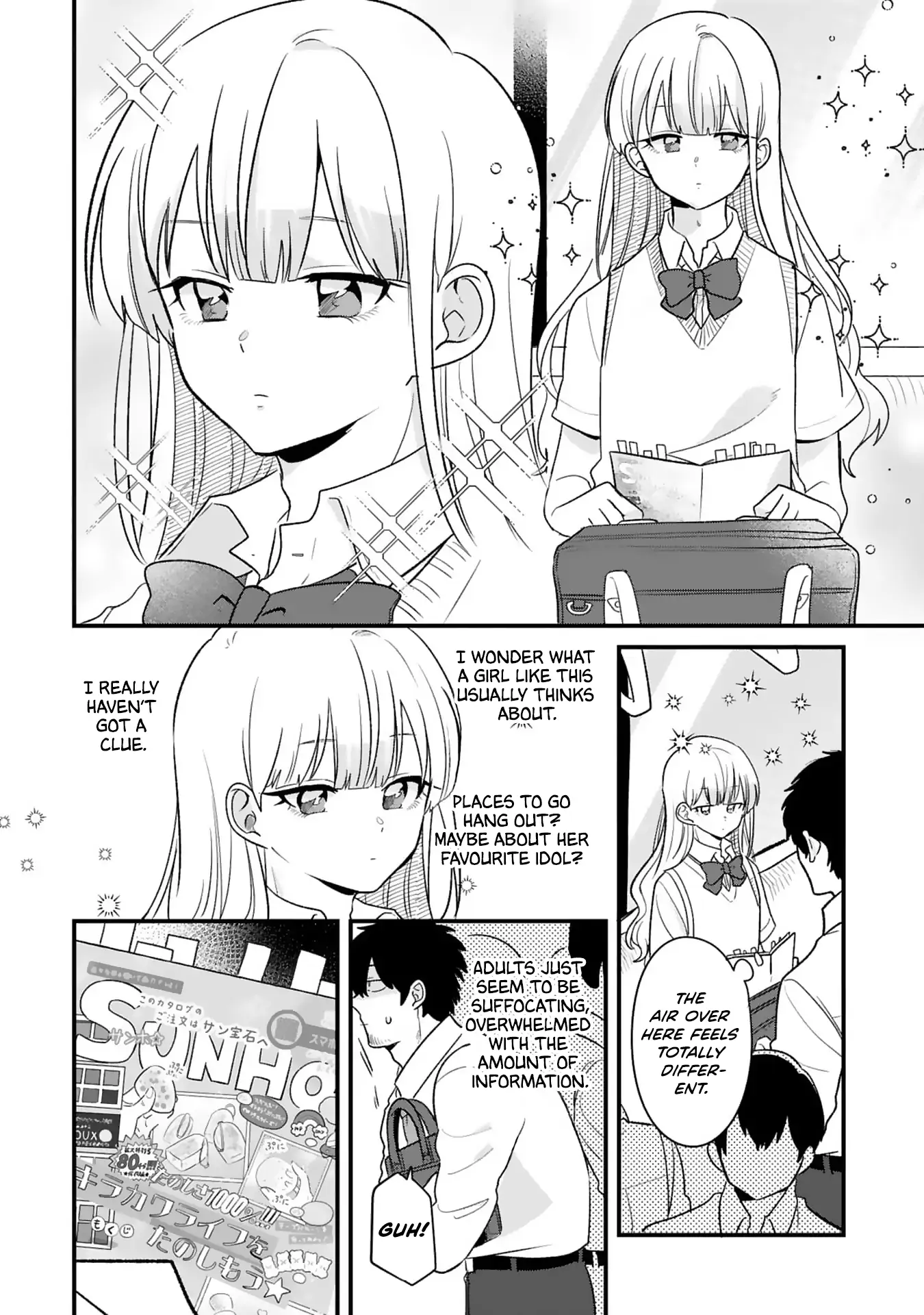 Kyou, Eki de Mita Kawaii Onna no Ko. Chapter 21 - page 3