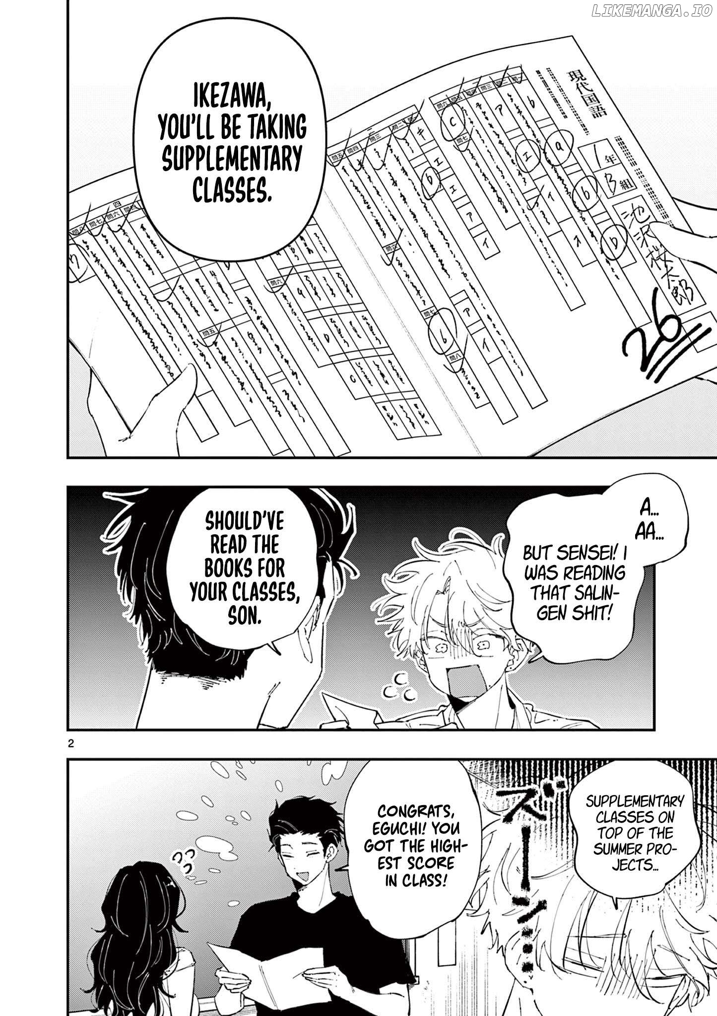 The Person Sitting Next to Me Looking at Me with Perverted Eyes Chapter 52 - page 2