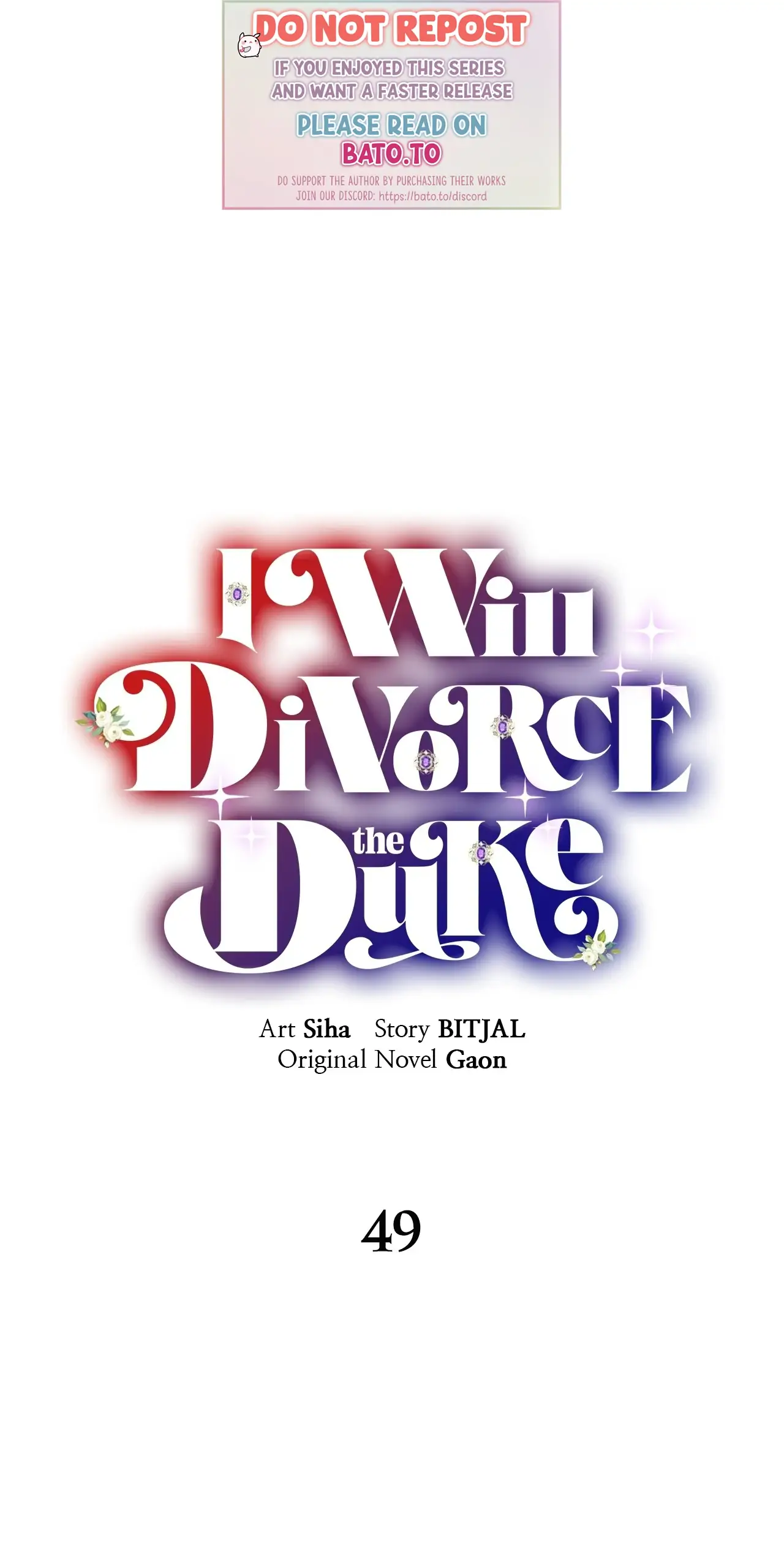 I Will Divorce the Duke Chapter 49 - page 1
