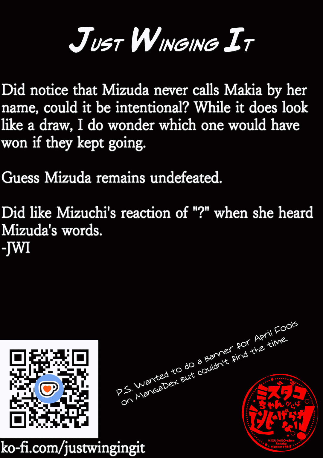 Mizudako-Chan Kara Wa Nigerarenai! Chapter 22 - page 27
