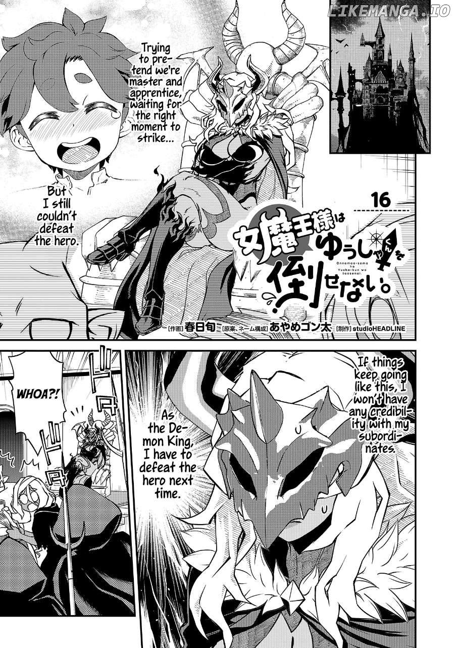 Onnamaou-Sama Wa Yuusha-Kun O Taosenai. Chapter 16 - page 1