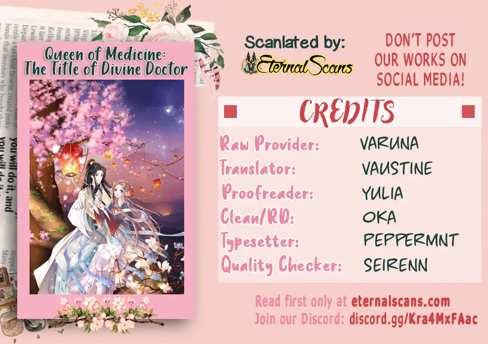 Queen of Medicine: The Title of Divine Doctor Chapter 6 - page 1