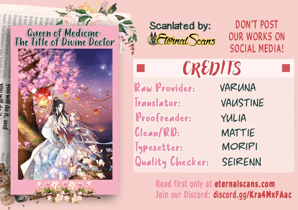 Queen of Medicine: The Title of Divine Doctor Chapter 7 - page 1