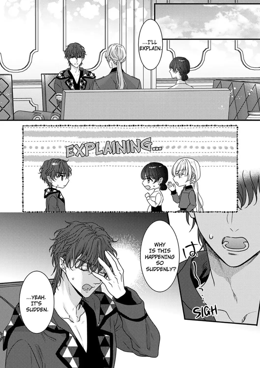 Inochi ni Kaete mo Mamoru to Chikatta - Cool na Goei Kishi wa Shoukansareta Seijo wo Atsuku Dekiai suru Chapter 9 - page 12