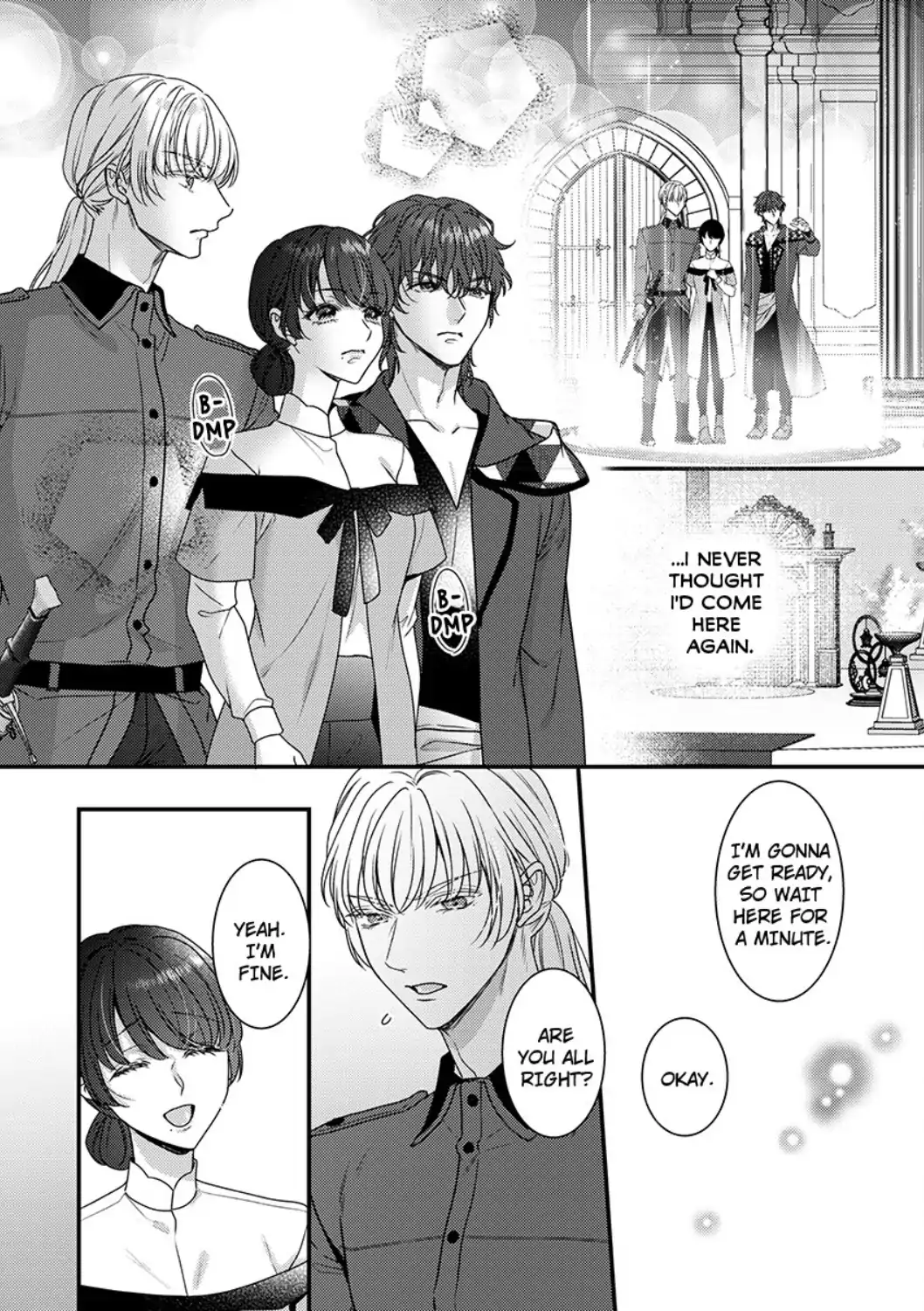 Inochi ni Kaete mo Mamoru to Chikatta - Cool na Goei Kishi wa Shoukansareta Seijo wo Atsuku Dekiai suru Chapter 9 - page 32