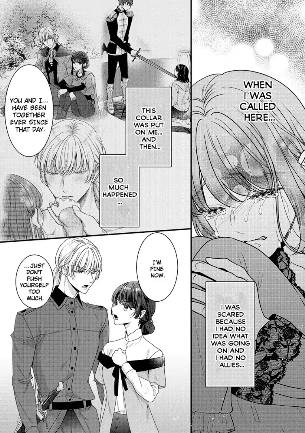Inochi ni Kaete mo Mamoru to Chikatta - Cool na Goei Kishi wa Shoukansareta Seijo wo Atsuku Dekiai suru Chapter 9 - page 33