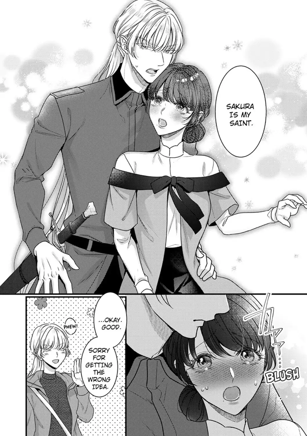 Inochi ni Kaete mo Mamoru to Chikatta - Cool na Goei Kishi wa Shoukansareta Seijo wo Atsuku Dekiai suru Chapter 10 - page 10