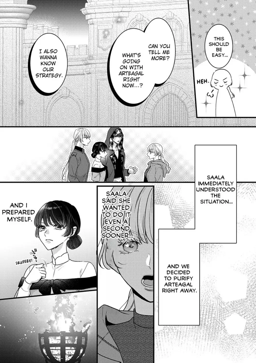 Inochi ni Kaete mo Mamoru to Chikatta - Cool na Goei Kishi wa Shoukansareta Seijo wo Atsuku Dekiai suru Chapter 10 - page 14