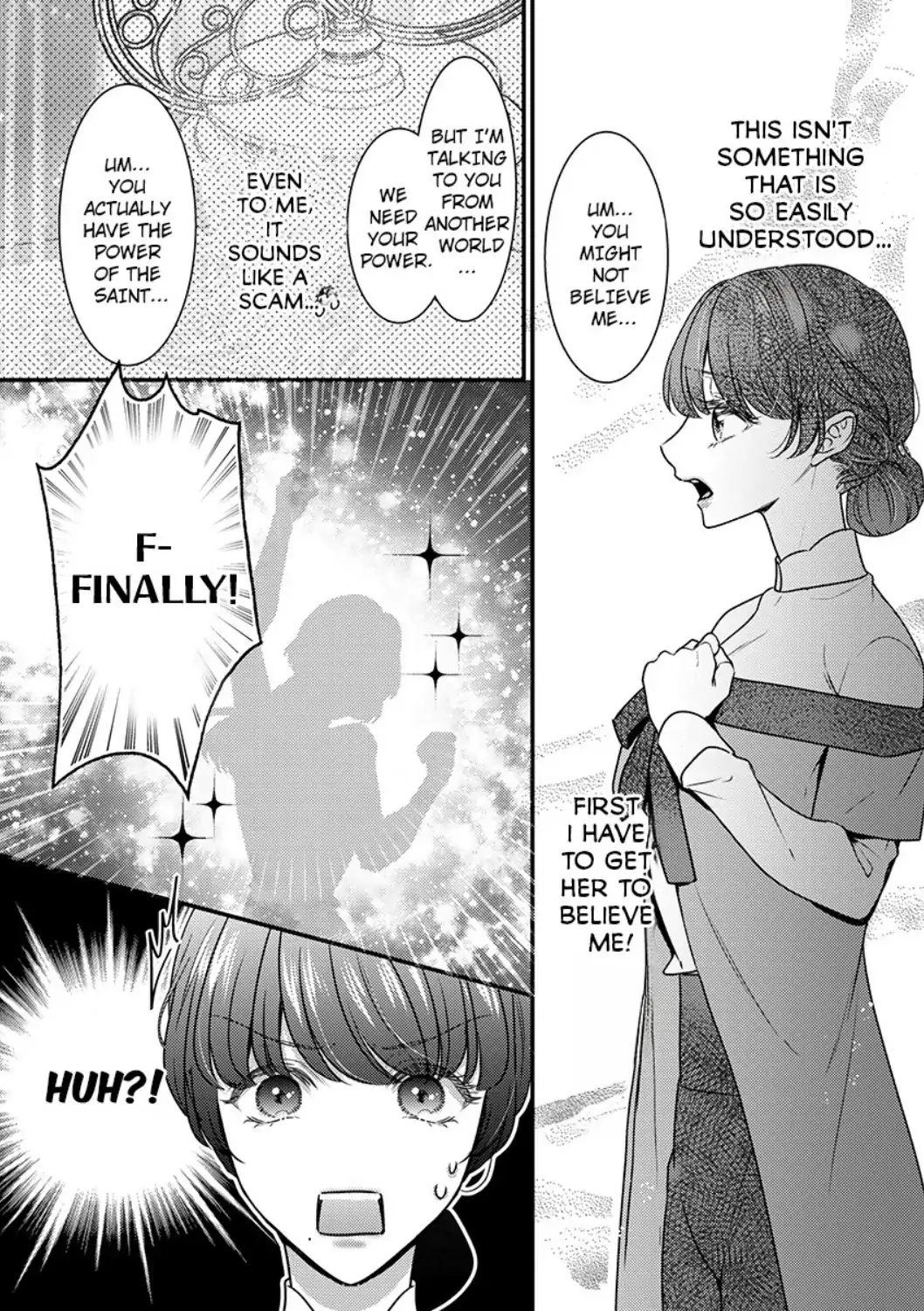 Inochi ni Kaete mo Mamoru to Chikatta - Cool na Goei Kishi wa Shoukansareta Seijo wo Atsuku Dekiai suru Chapter 10 - page 4