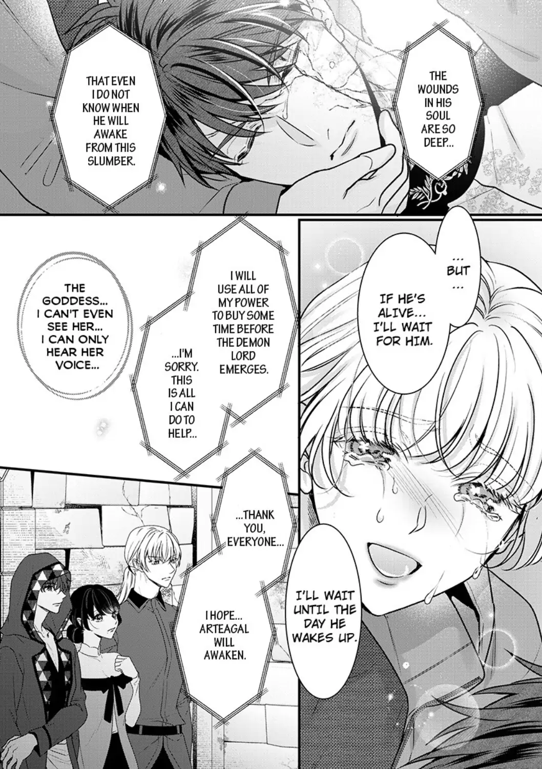 Inochi ni Kaete mo Mamoru to Chikatta - Cool na Goei Kishi wa Shoukansareta Seijo wo Atsuku Dekiai suru Chapter 11 - page 4