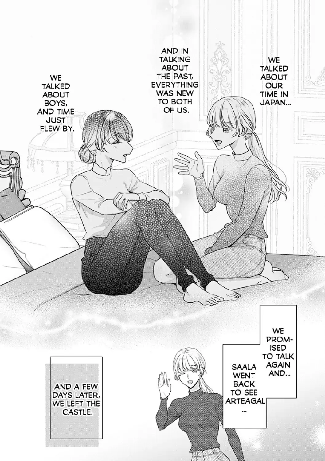 Inochi ni Kaete mo Mamoru to Chikatta - Cool na Goei Kishi wa Shoukansareta Seijo wo Atsuku Dekiai suru Chapter 11 - page 9