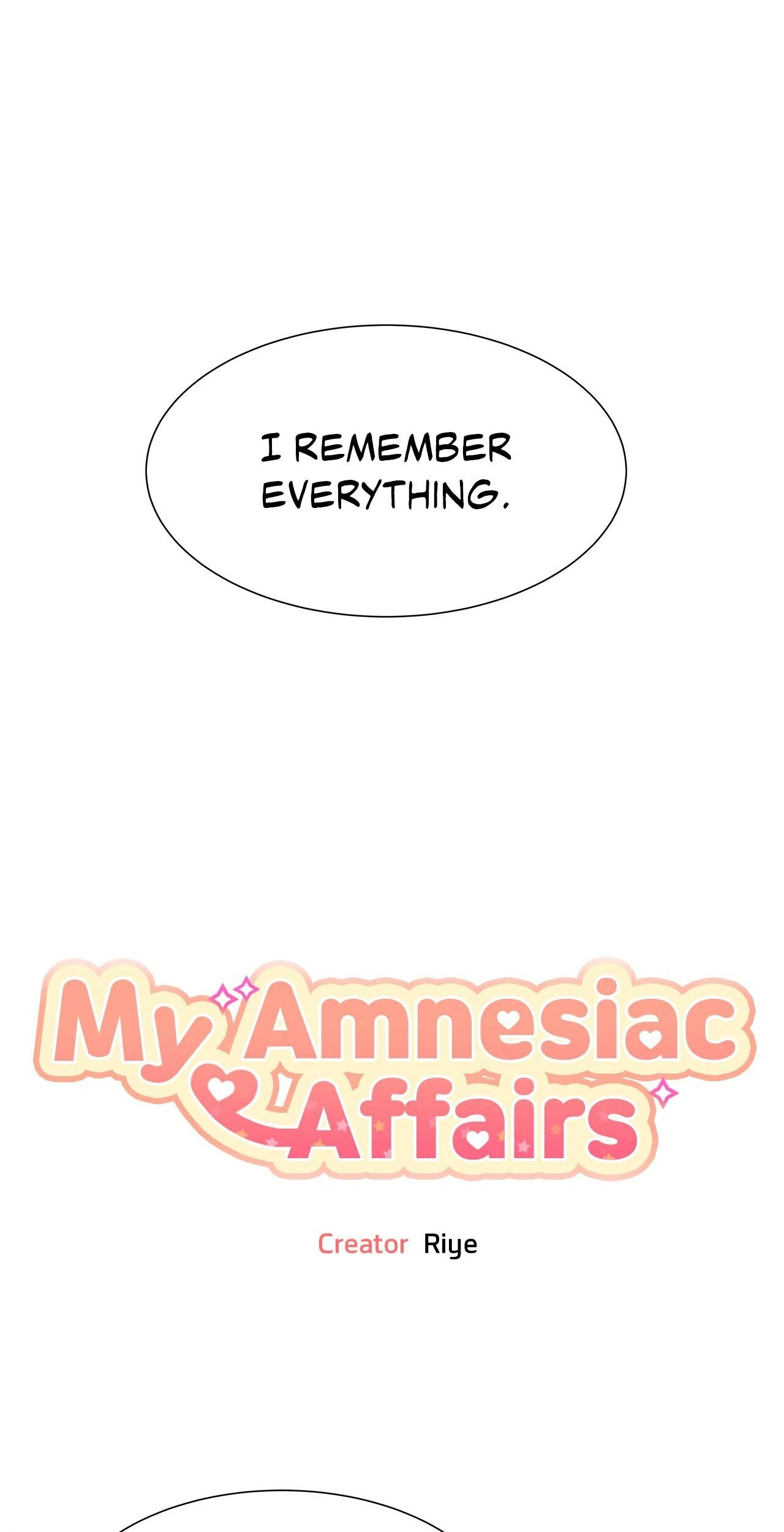 My Amnesiac Affairs Chapter 39 - page 1