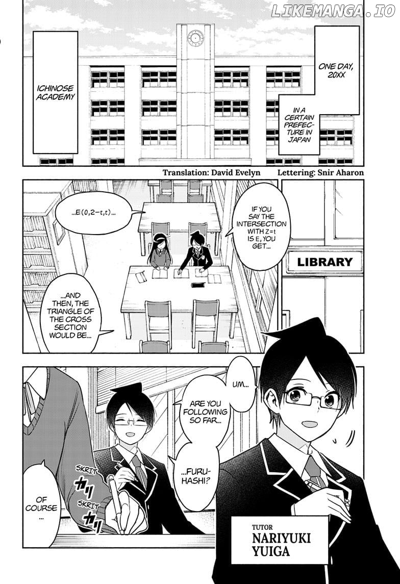 Bokutachi wa Benkyou ga Dekinai Chapter 187.5 - page 2