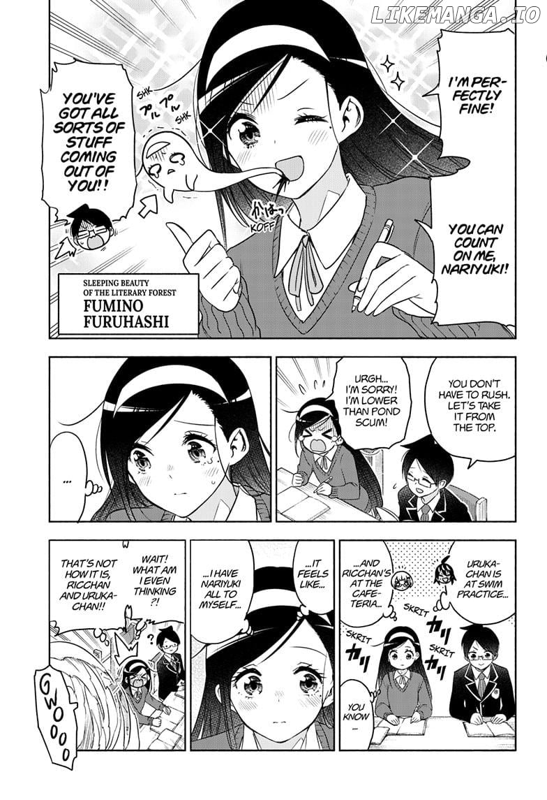Bokutachi wa Benkyou ga Dekinai Chapter 187.5 - page 3