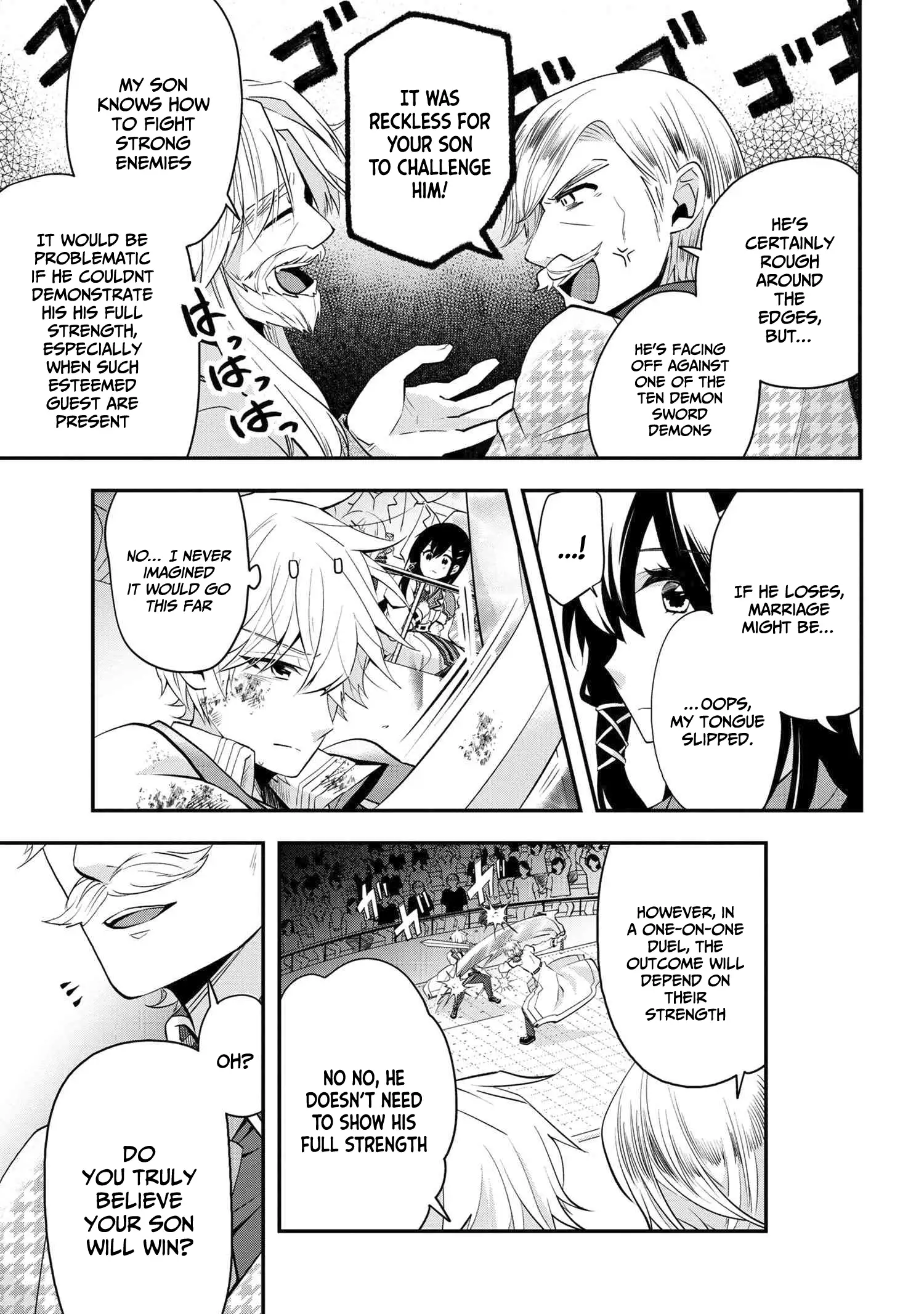 Saikyou Rakudai Kizoku No Kenma Kiwameshi Antou Tan Chapter 4.1 - page 8