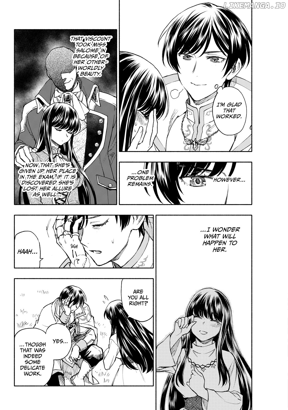 Seijo ni Uso wa Tsuujinai Chapter 23.1 - page 7