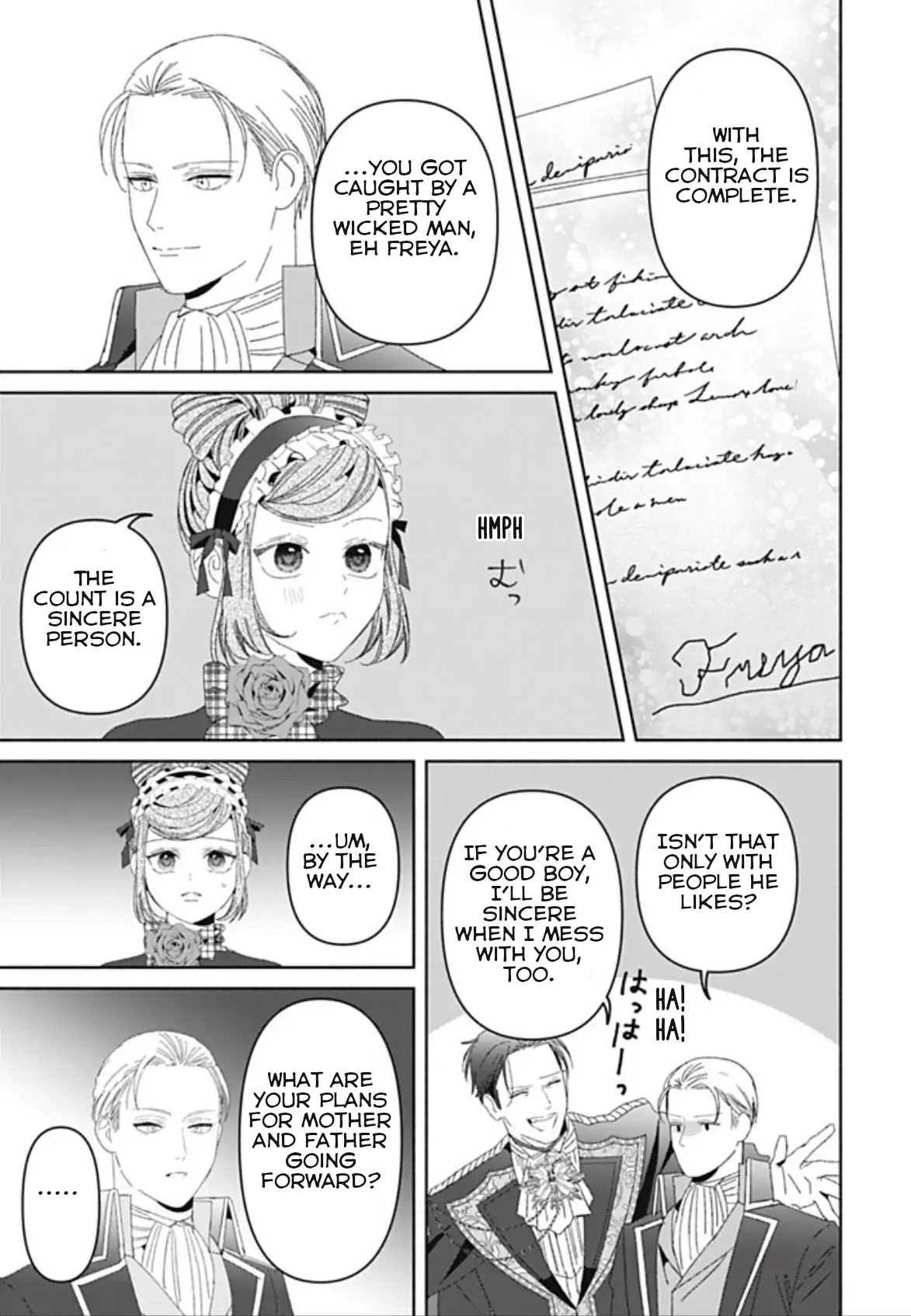 Moto Konyakusha kara Nigeru tame Kyūketsu Hakushaku ni Koibito no Furi wo Onegai Shitara, Naze ka Dekiai Mōdo ni Narimashita Chapter 18 - page 35