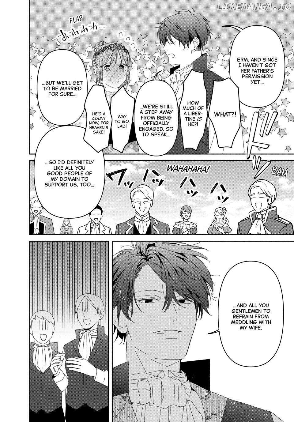 Moto Konyakusha kara Nigeru tame Kyūketsu Hakushaku ni Koibito no Furi wo Onegai Shitara, Naze ka Dekiai Mōdo ni Narimashita Chapter 17.1 - page 2