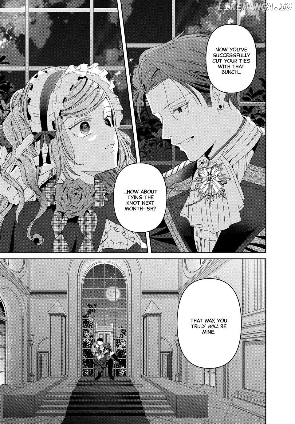 Moto Konyakusha kara Nigeru tame Kyūketsu Hakushaku ni Koibito no Furi wo Onegai Shitara, Naze ka Dekiai Mōdo ni Narimashita Chapter 18.1 - page 19