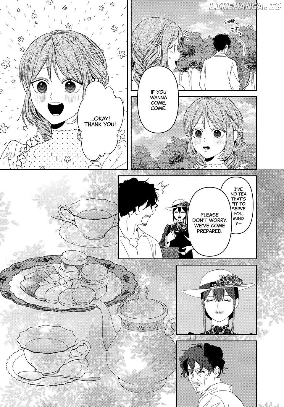 Moto Konyakusha kara Nigeru tame Kyūketsu Hakushaku ni Koibito no Furi wo Onegai Shitara, Naze ka Dekiai Mōdo ni Narimashita Chapter 19.1 - page 11