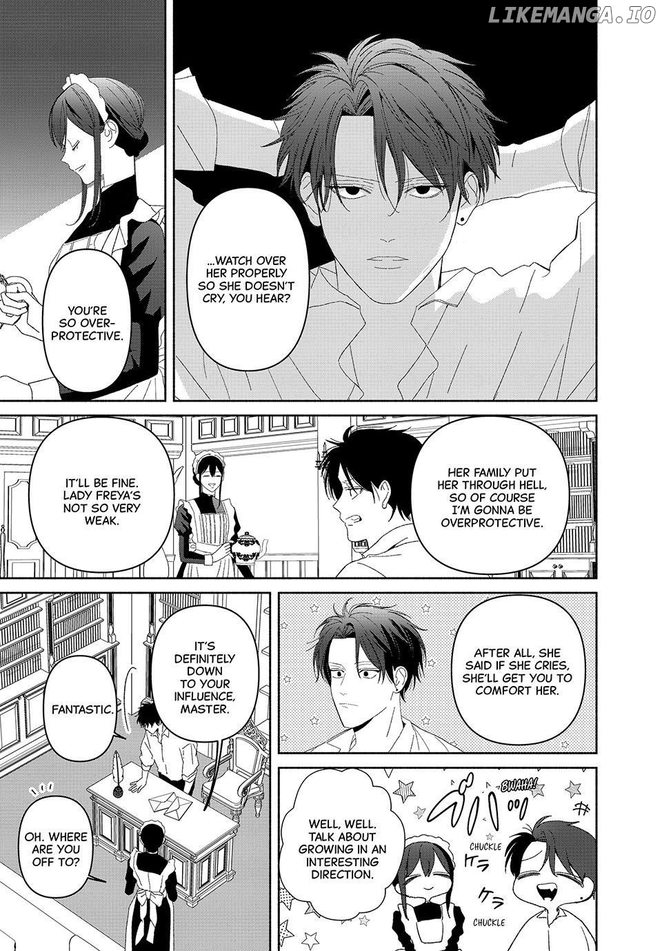 Moto Konyakusha kara Nigeru tame Kyūketsu Hakushaku ni Koibito no Furi wo Onegai Shitara, Naze ka Dekiai Mōdo ni Narimashita Chapter 19.1 - page 19