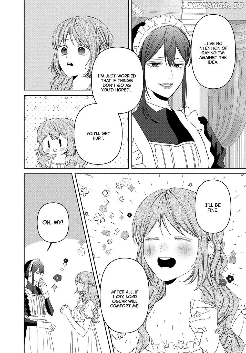Moto Konyakusha kara Nigeru tame Kyūketsu Hakushaku ni Koibito no Furi wo Onegai Shitara, Naze ka Dekiai Mōdo ni Narimashita Chapter 19.1 - page 6