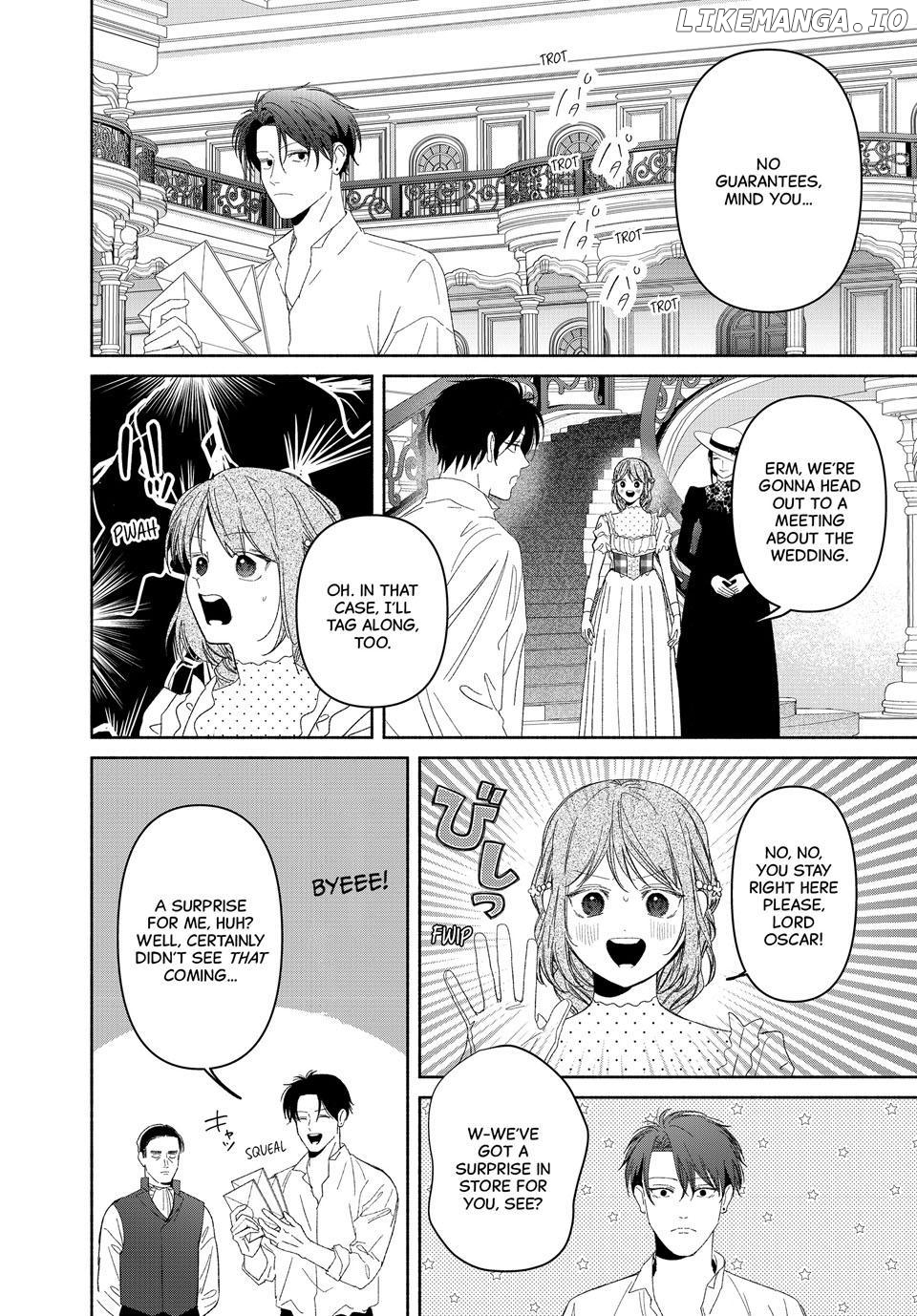 Moto Konyakusha kara Nigeru tame Kyūketsu Hakushaku ni Koibito no Furi wo Onegai Shitara, Naze ka Dekiai Mōdo ni Narimashita Chapter 19.1 - page 8