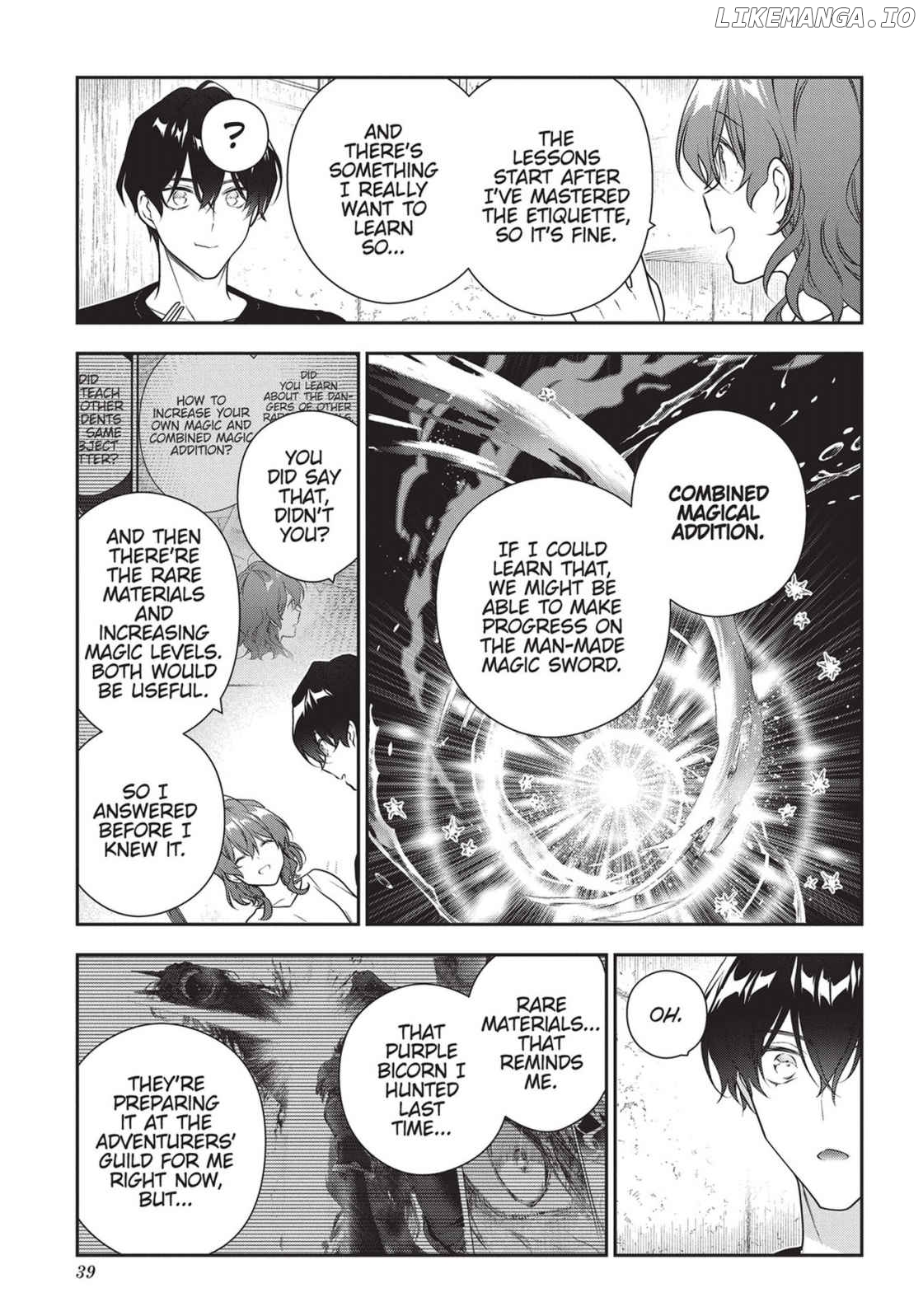 Magic Artisan Dahliya Won't Hang Her Head ~A Free Craftsman Life From Now On~ Chapter 34 - page 38