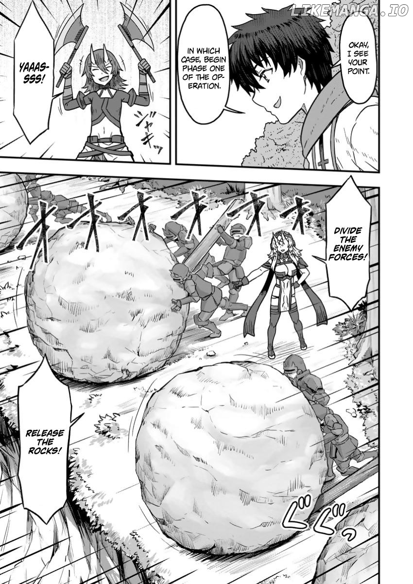 Isekai Saikyou no Yome desu ga, Yoru no Tatakai wa Ore no Hou ga Tsuyoi You desu ~Chiryaku o Ikashite Nariagaru Harem Senki~ Chapter 16 - page 21