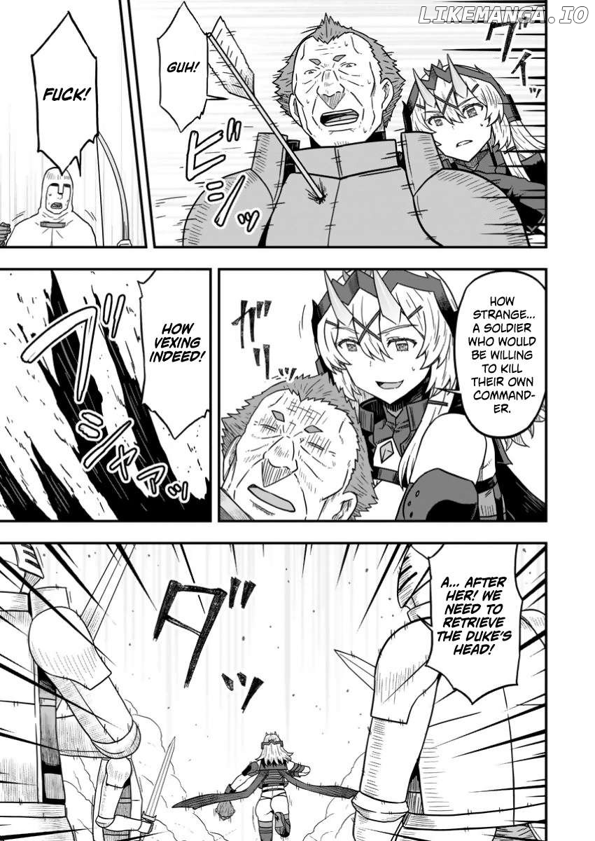 Isekai Saikyou no Yome desu ga, Yoru no Tatakai wa Ore no Hou ga Tsuyoi You desu ~Chiryaku o Ikashite Nariagaru Harem Senki~ Chapter 17 - page 19