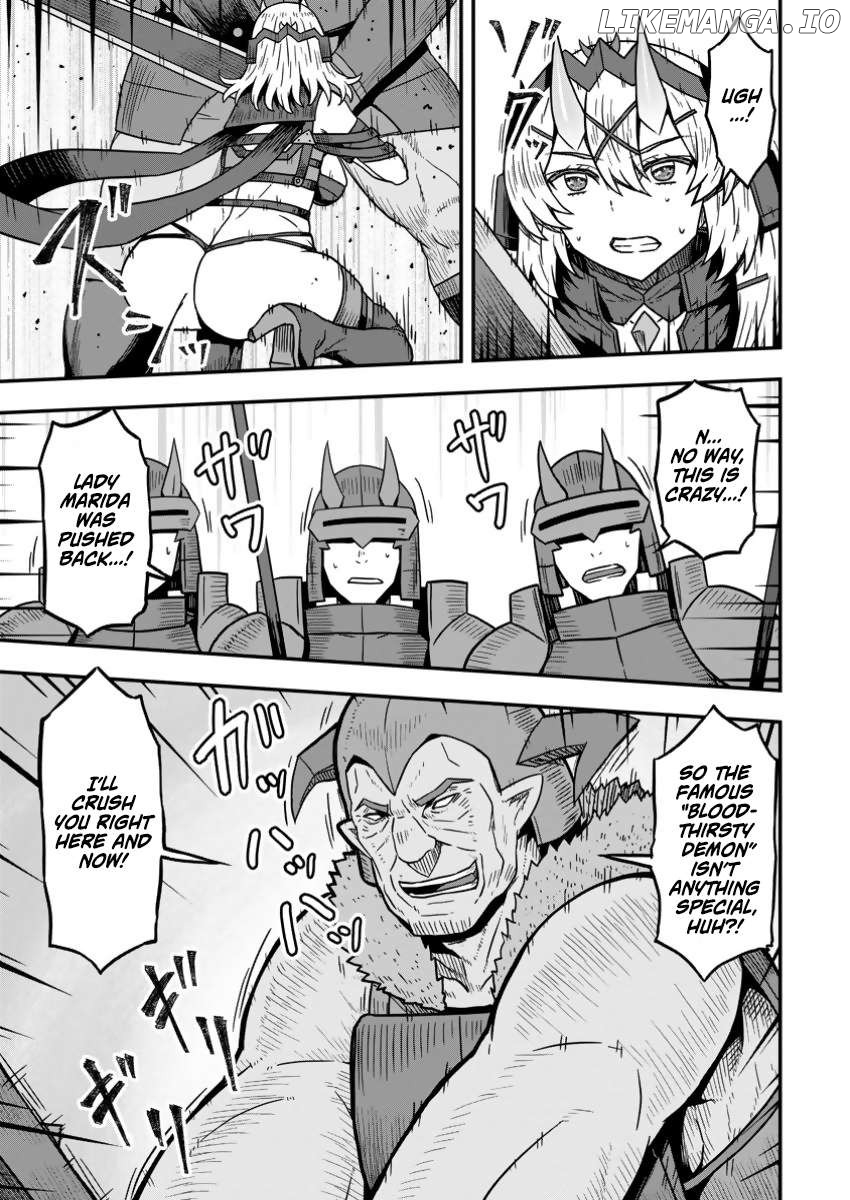 Isekai Saikyou no Yome desu ga, Yoru no Tatakai wa Ore no Hou ga Tsuyoi You desu ~Chiryaku o Ikashite Nariagaru Harem Senki~ Chapter 17 - page 3