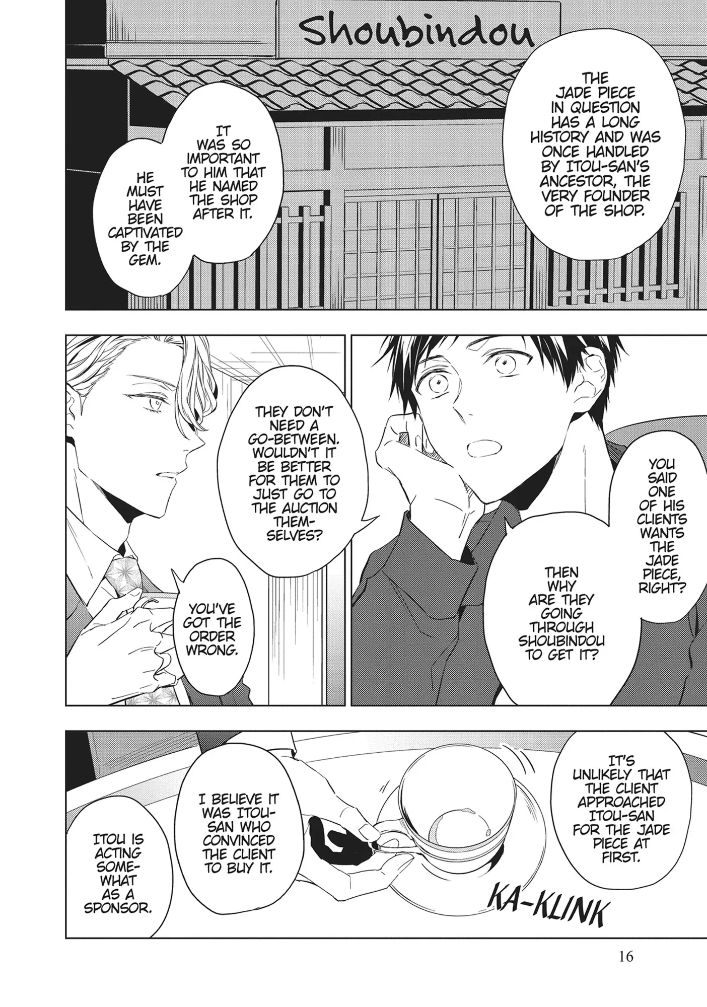 Housekishou Richard-Shi No Nazo Kantei Chapter 23 - page 16