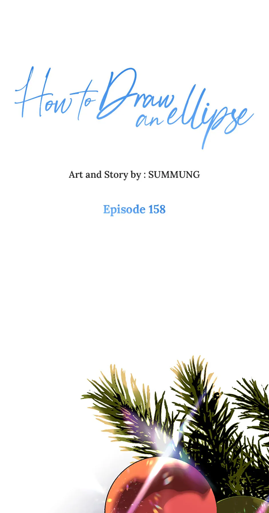 How to Draw an Ellipse Chapter 158 - page 1