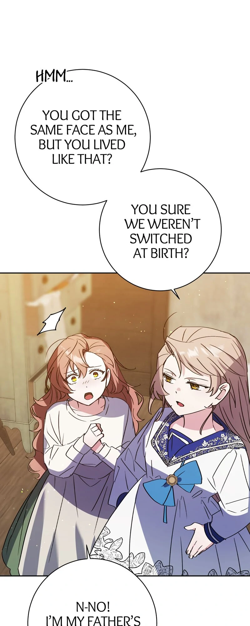 I Thought I was the Real Daughter Chapter 48 - page 54