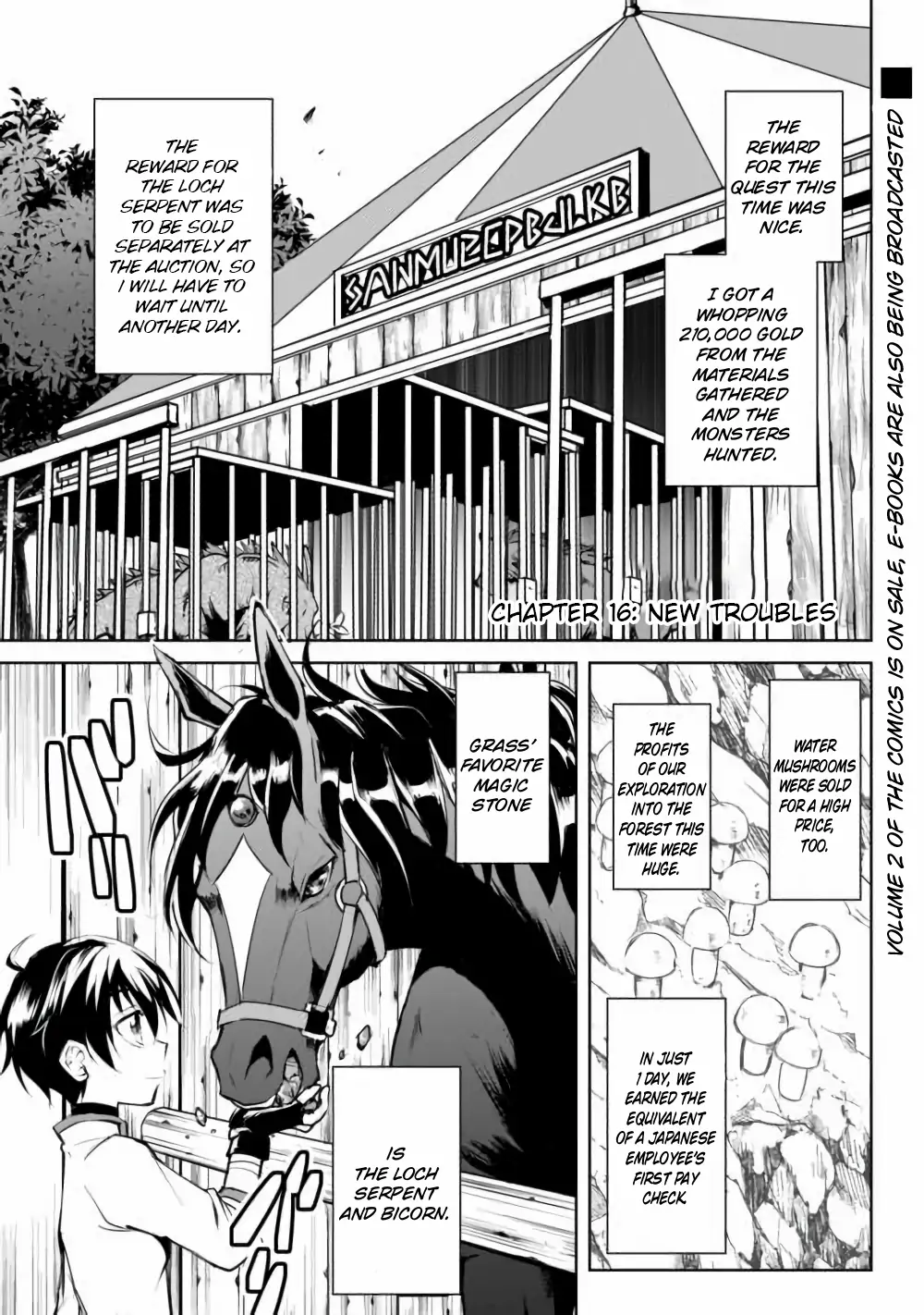 Amarimono Isekaijin no Jiyuu Seikatsu: Yuusha ja Nai node Katteni Yarasete Moraimasu Chapter 16 - page 1
