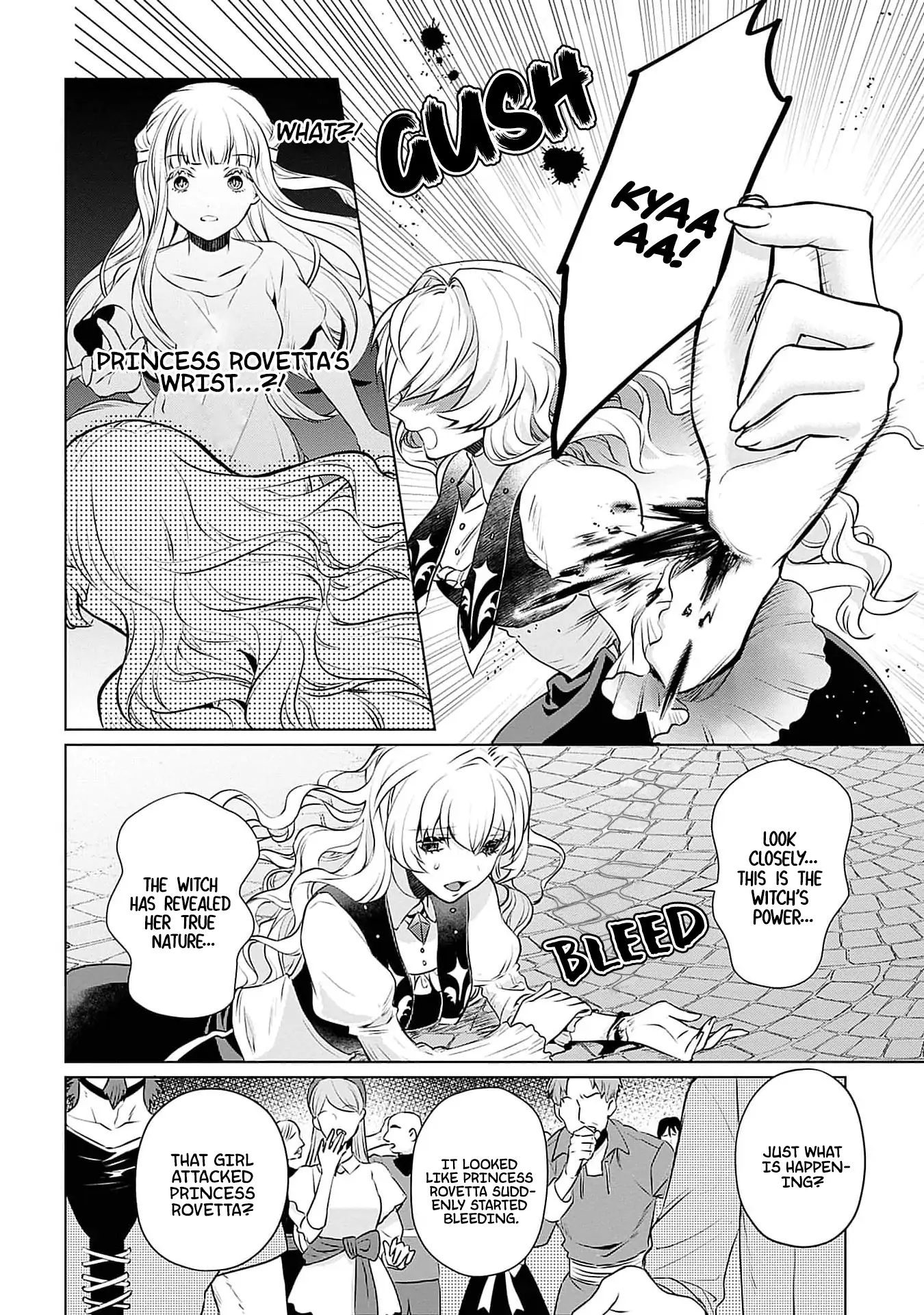 Azamukare Seijo to Shugoryuu no Konyaku Chapter 5 - page 9