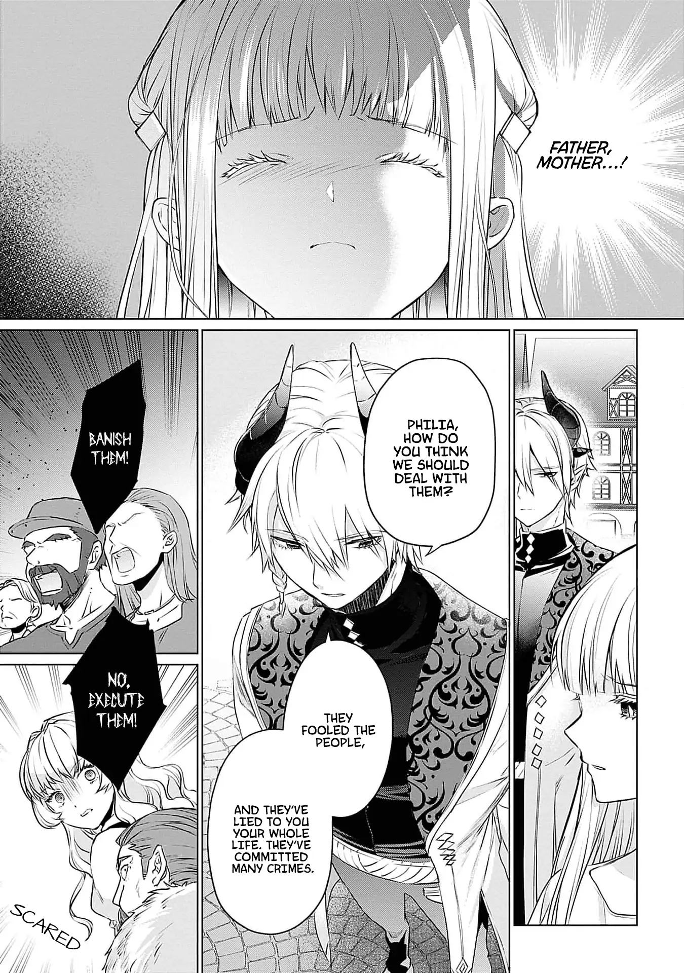 Azamukare Seijo to Shugoryuu no Konyaku Chapter 5 - page 22