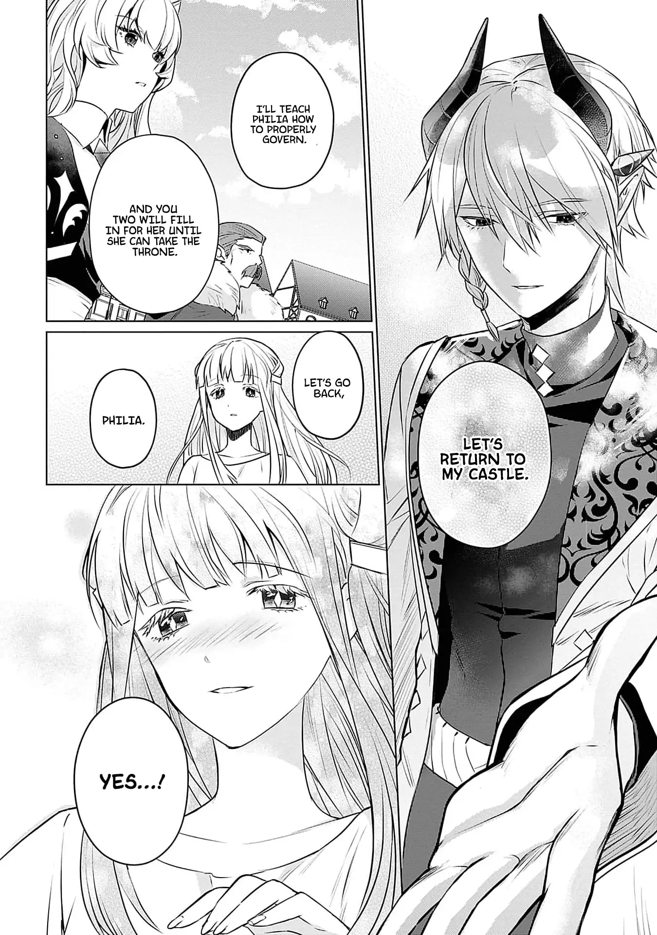 Azamukare Seijo to Shugoryuu no Konyaku Chapter 5 - page 27