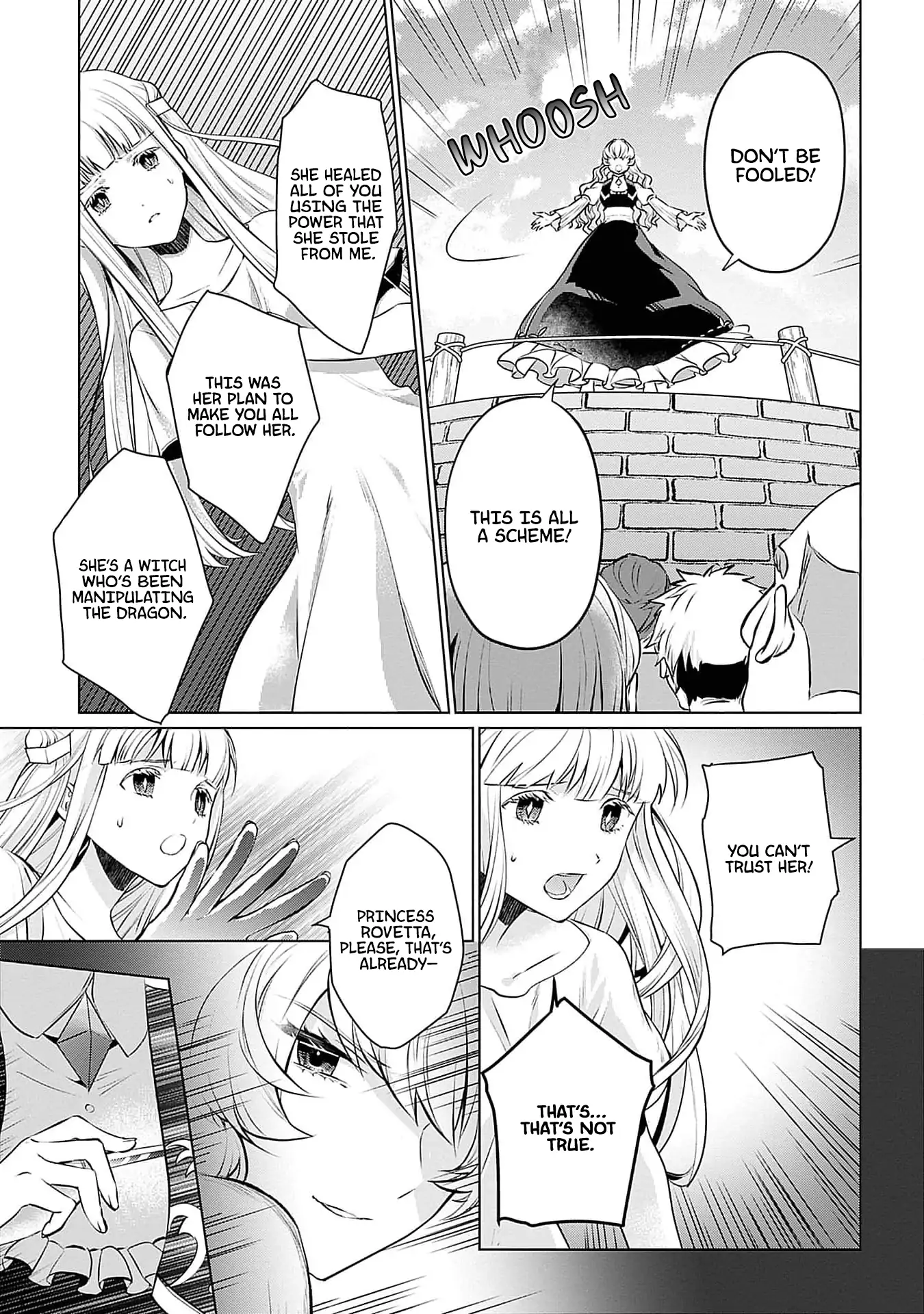 Azamukare Seijo to Shugoryuu no Konyaku Chapter 5 - page 8