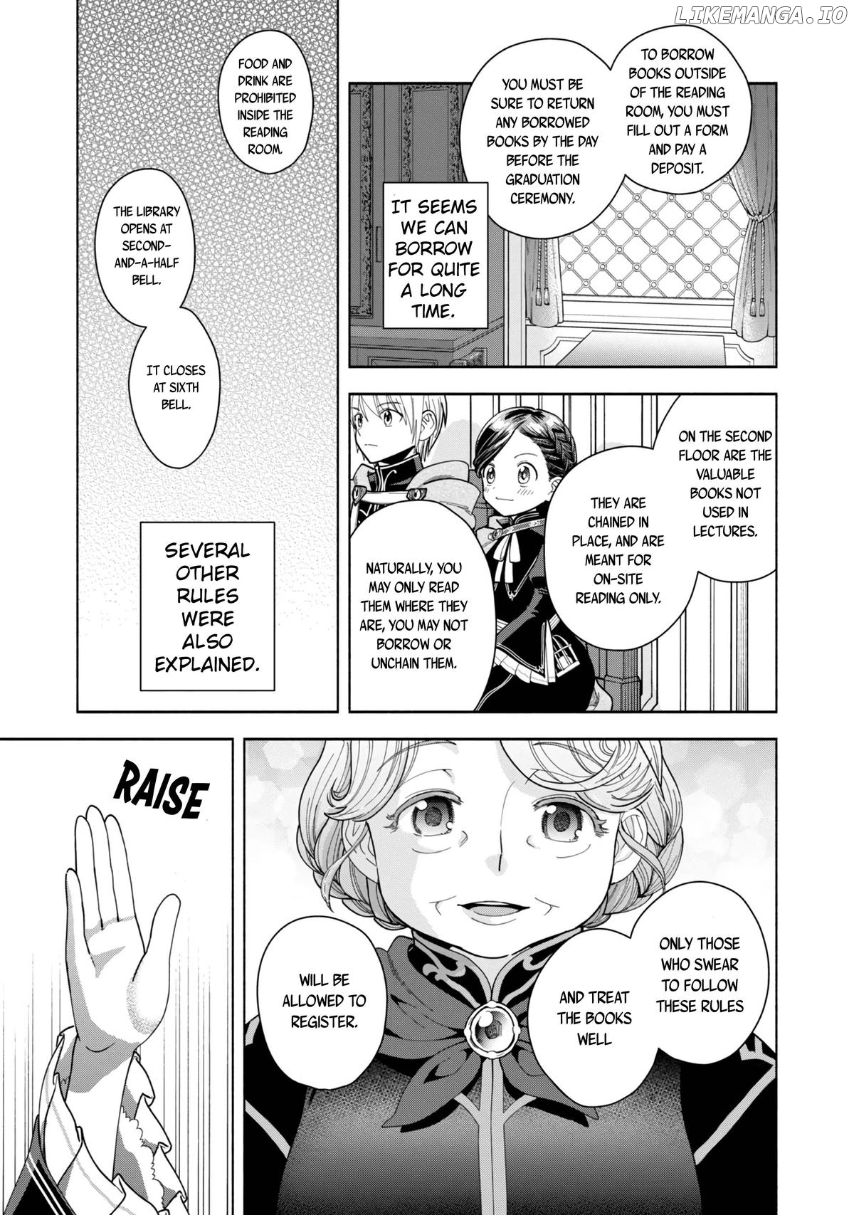 Honzuki No Gekokujou ~Shisho Ni Naru Tame Ni Wa Shudan Wo Erandeiraremasen~ Dai 4-Bu 「 Kizokuin No Toshokan Wo Sukuitai!」 Chapter 11 - page 18