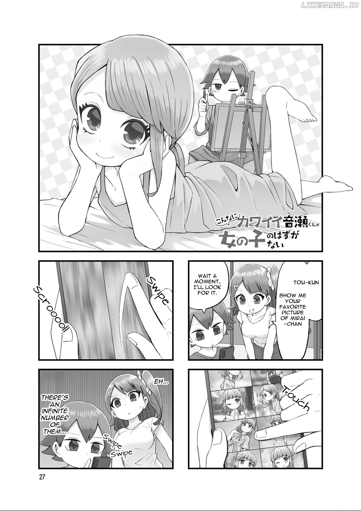Konna Ni Kawaii Otose-Kun Ga Onna No Ko No Hazu Ga Nai Chapter 18 - page 1