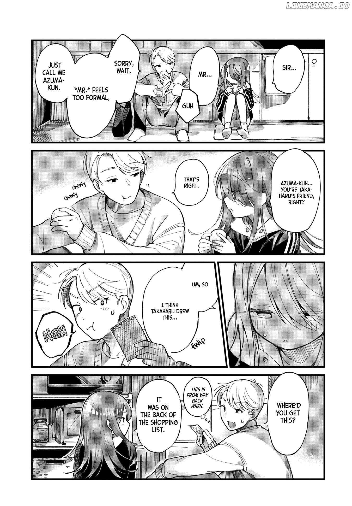 Harapeko Oyako to Motokare Yanushi Chapter 12 - page 7