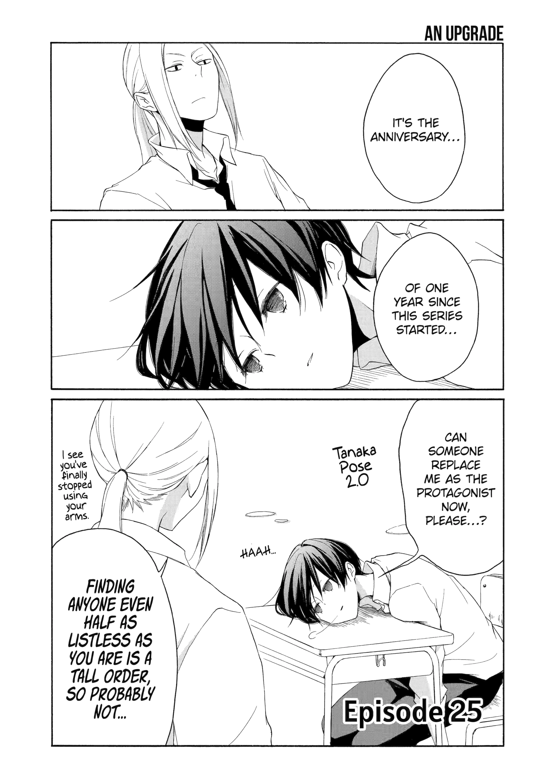 Tanaka-kun is Always Listless Chapter 25 - page 1