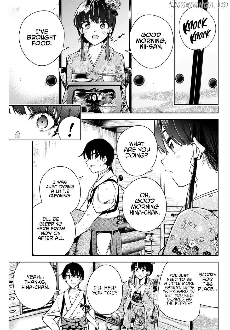 Sakigake no Hana Miko Chapter 3 - page 4