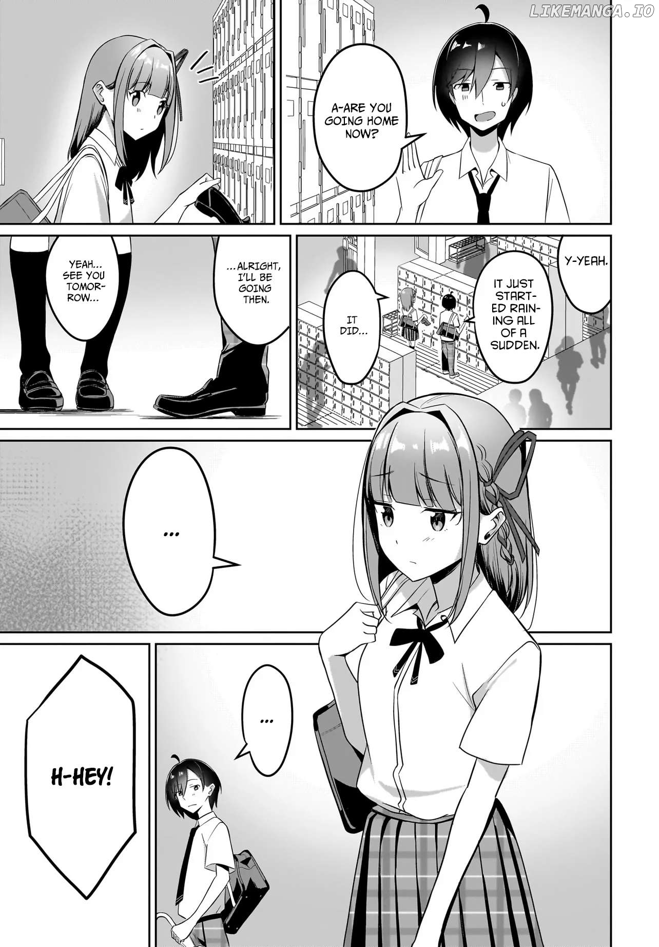 Maigo no Onnanoko o Ie Made Todoketara, Genkan kara Detekita no wa Gakunen Ichi no Bishoujo deshita Chapter 7 - page 3