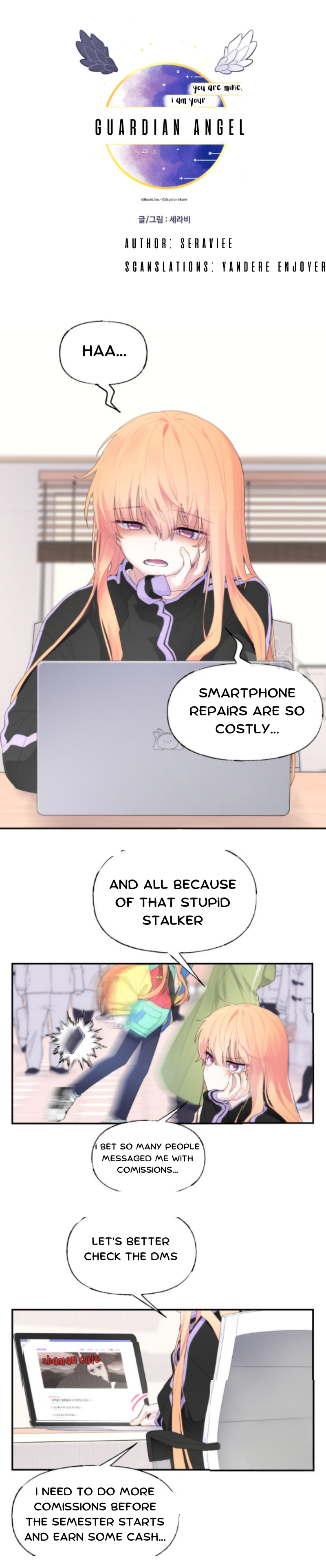 You are mine and I am your Guardian Angel Chapter 8 - page 5