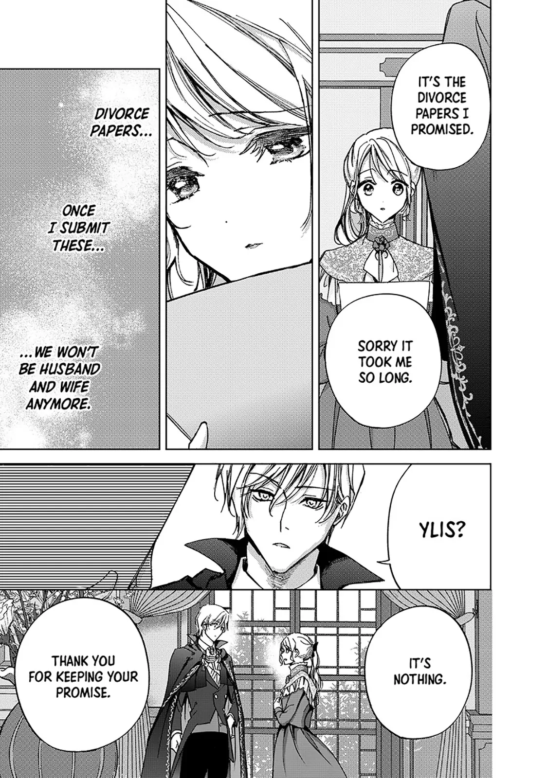 Ouhi-sama wa Rikon shitai - Isekai kara Seijo-sama ga Kita no de, Mou Oyaku Gomen desu wa ne? Chapter 24.3 - page 9