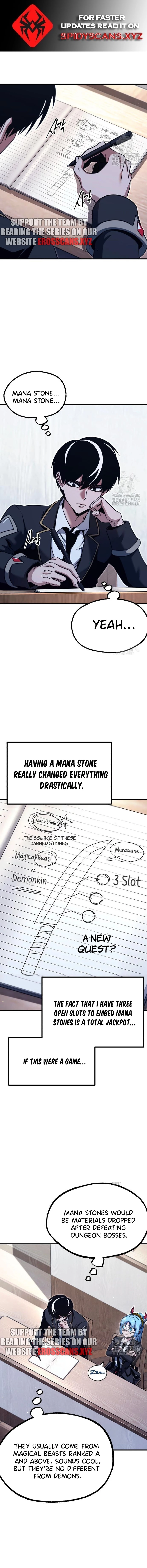 I Took over The Academy With a Single Sashimi Knife Chapter 38 - page 1