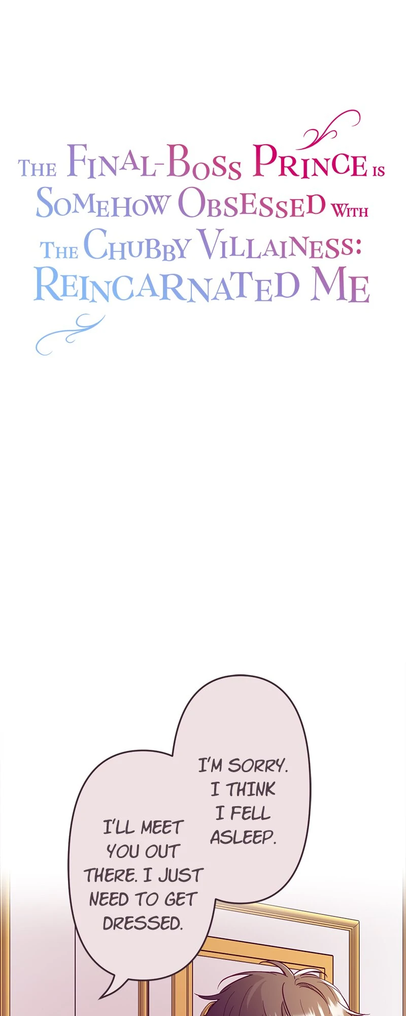 The Final-Boss Prince is Somehow Obsessed with the Chubby Villainess: Reincarnated Me Chapter 44 - page 4